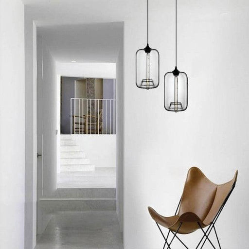 Mentone Glass Pendant Light-DWHOME
