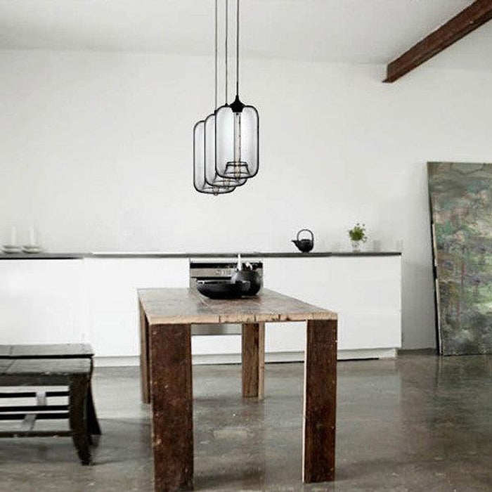 Mentone Glass Pendant Light-DWHOME