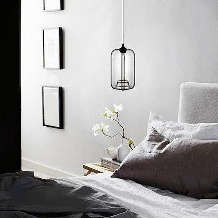 Mentone Glass Pendant Light-DWHOME