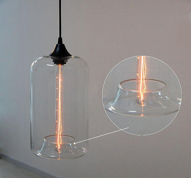 Mentone Glass Pendant Light-DWHOME