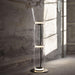 Bamboo Glass Floor Lamp-DWHOME