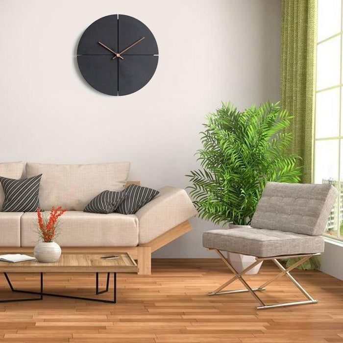 Nordic Style Black Wall Clock - DWHOME