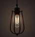 Pear Caged Bulb Industrial Pendant Light - DWHOME