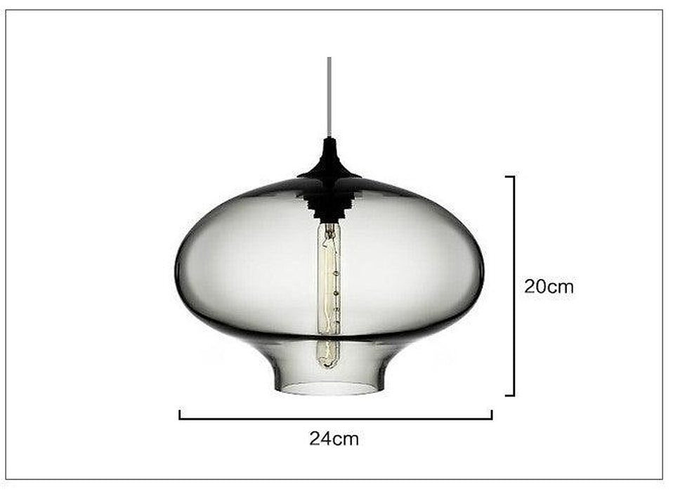 Portofino Glass Pendant Light-DWHOME