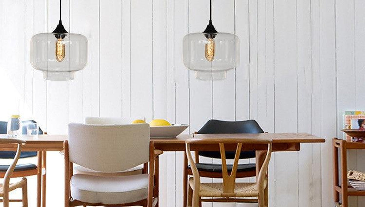 Positano Glass Shade Pendant Light-DWHOME