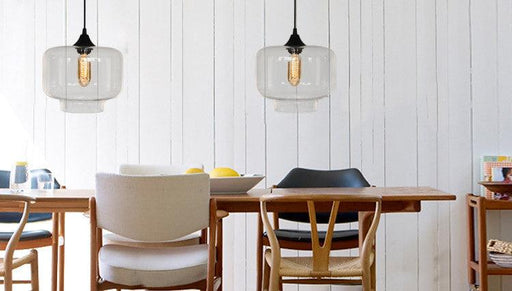 Positano Glass Shade Pendant Light-DWHOME
