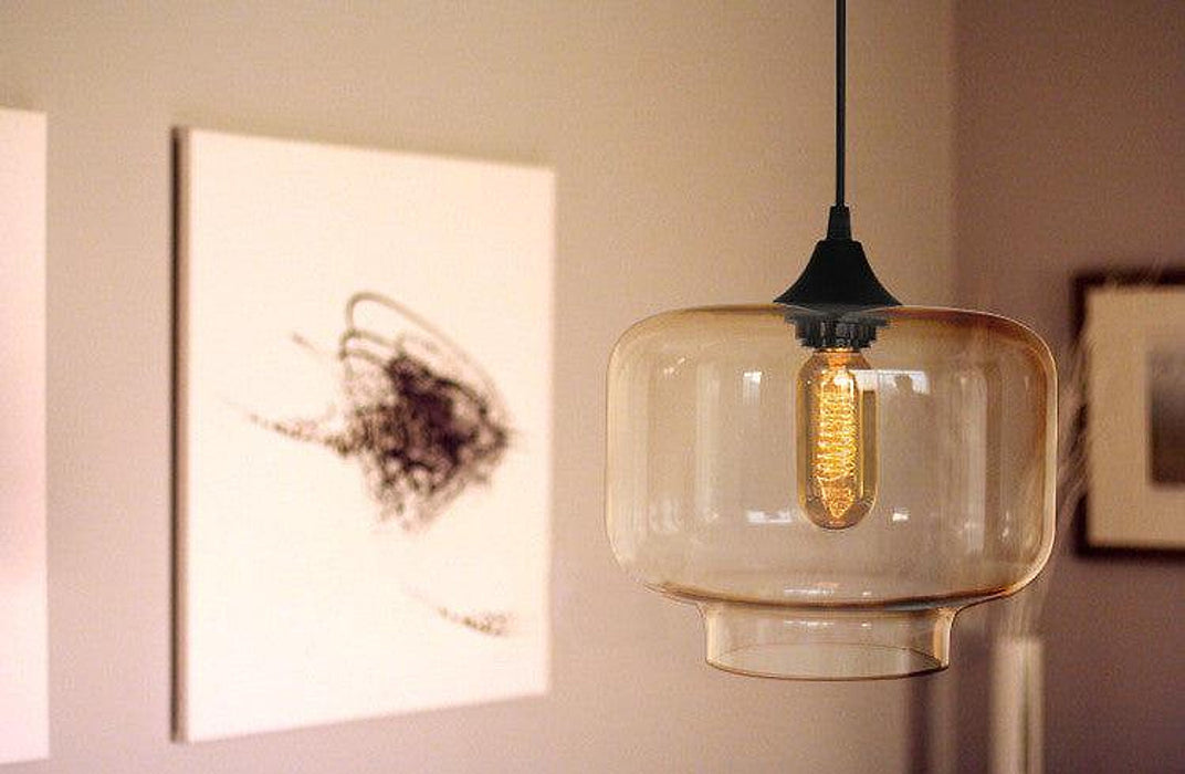 Positano Glass Shade Pendant Light-DWHOME