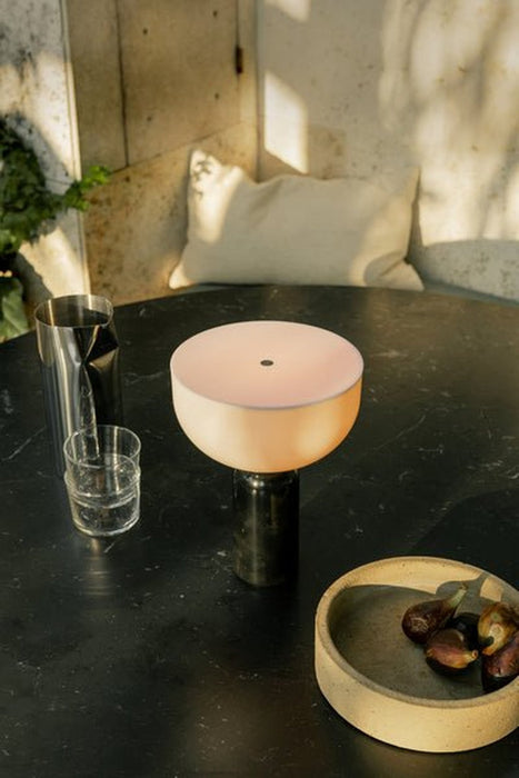 Lunara Marble Table Lamp-DWHOME