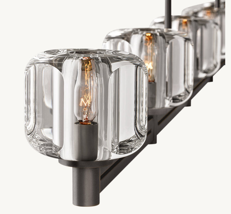 DEMARET LINEAR CHANDELIER 72"-DWHOME