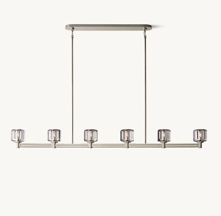 DEMARET LINEAR CHANDELIER 72"-DWHOME