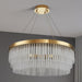Ivetri Glass Modern Chandelier - DWHOME