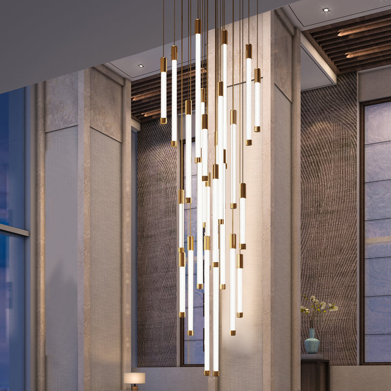 La Barra Staircase Foyer Chandelier-DWHOME