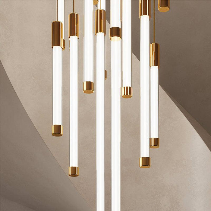 La Barra Duplex Staircase Foyer Chandelier - DWHOME