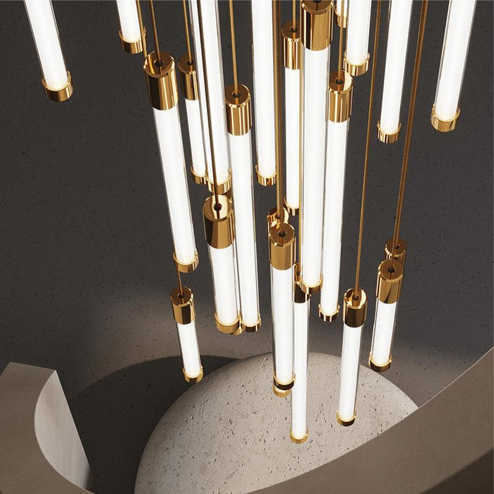 La Barra Duplex Staircase Foyer Chandelier - DWHOME