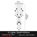 La Barra Duplex Staircase Foyer Chandelier - DWHOME
