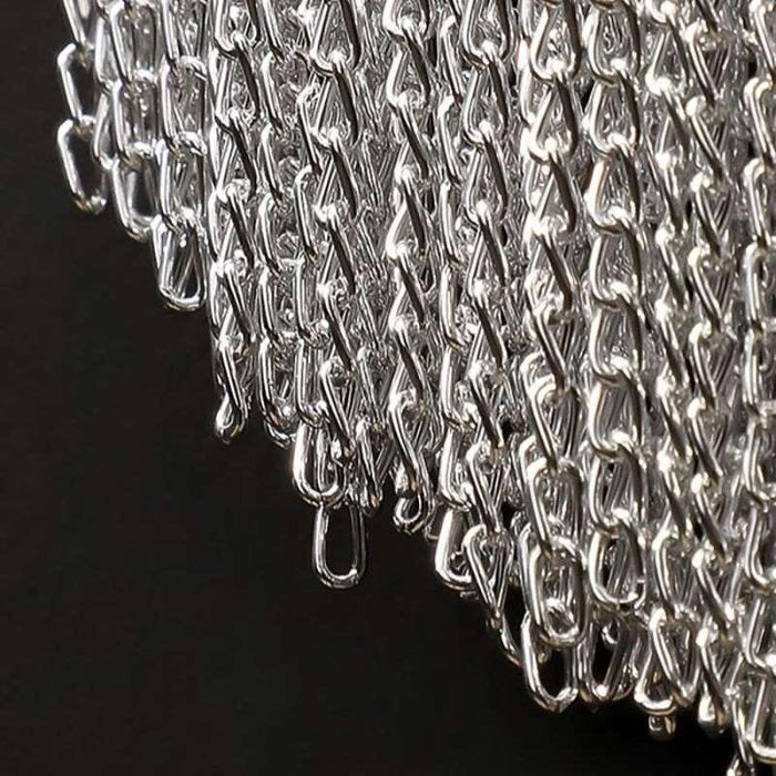 Cadena Aluminum Chain Tassel Wall Sconce - DWHOME