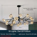 Diamante Crystal Chandelier, Black - DWHOME