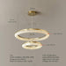 Bergamo Double Ring Crystal Chandelier - DWHOME
