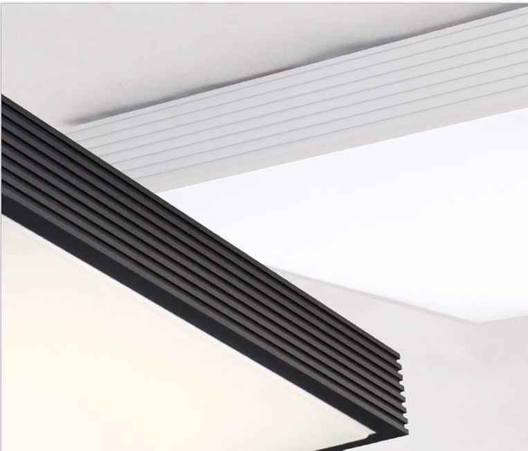 KAY Ridged Square Case Ceiling Lamp - DWHOME