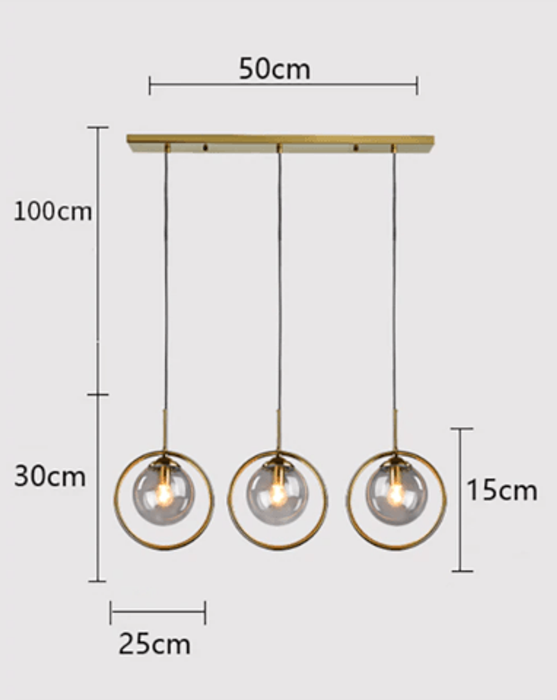Ring Pendant Light-DWHOME
