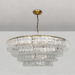 Ghiaccio Round Chandelier 36''48''-DWHOME