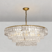 Ghiaccio Round Chandelier 36''48''-DWHOME