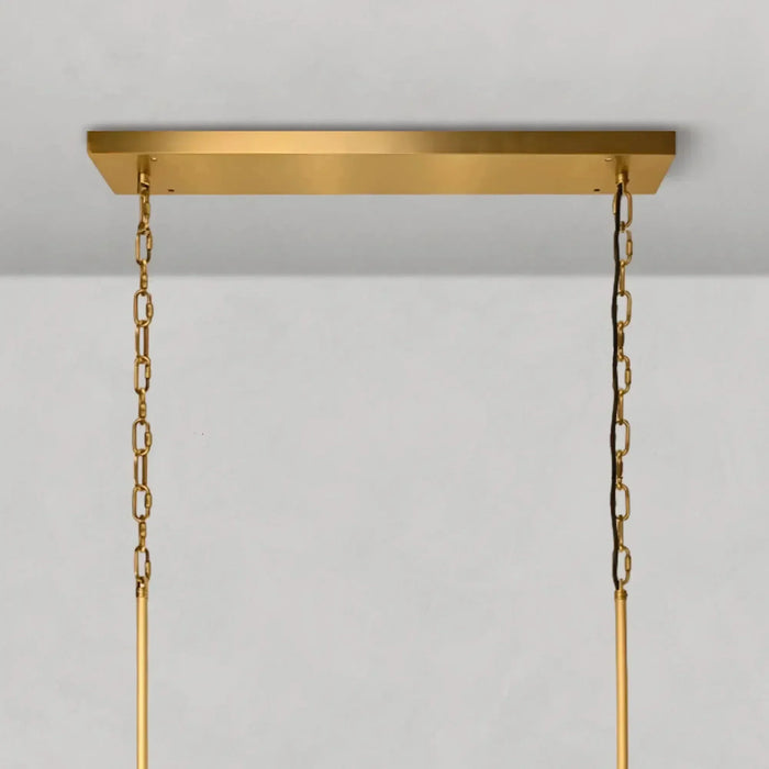Ghiaccio Oval Chandelier 54''65''-DWHOME