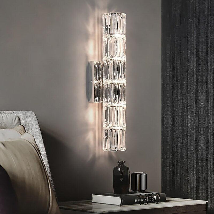 Bacci Indoor Crystal Wall Sconce - DWHOME