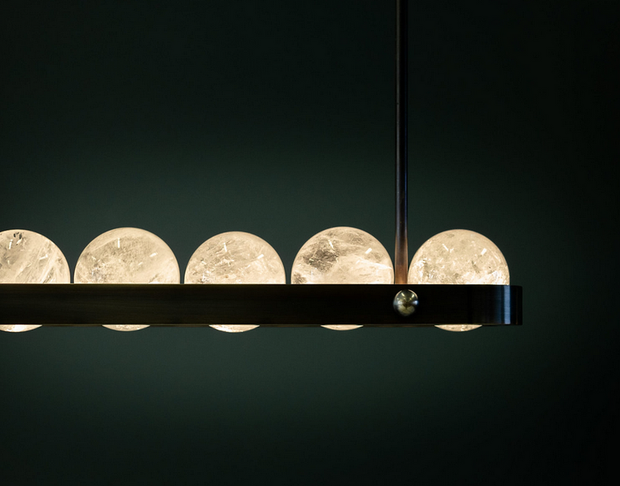 Ouranos II Linear Chandelier-DWHOME