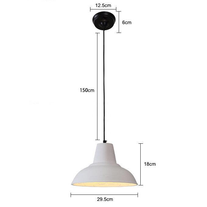 Reims White Garden Pendant Light - DWHOME