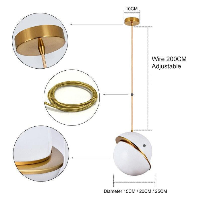 Slice Pendant Light - DWHOME