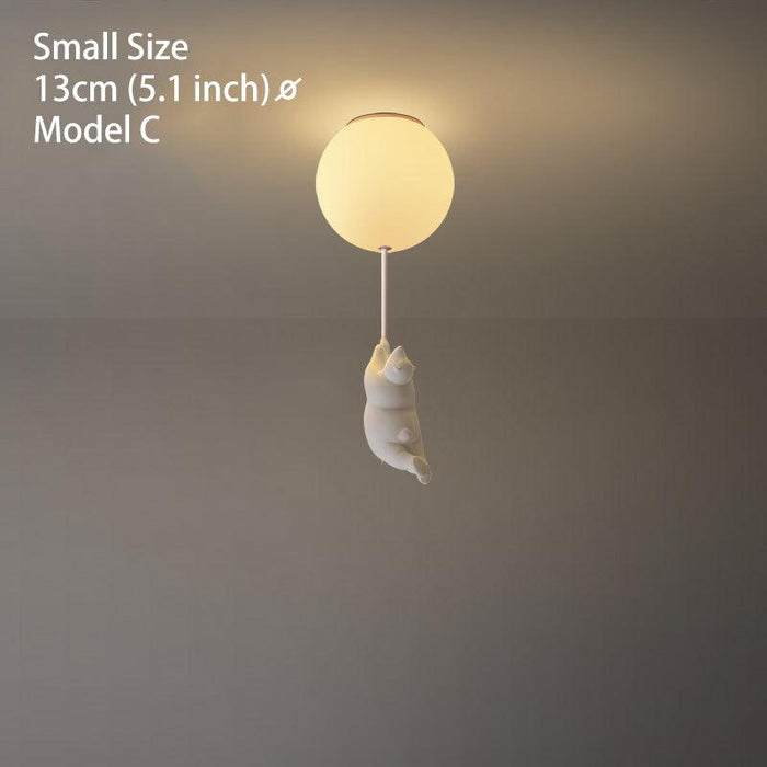The Flying Bears Children Nursery Ceiling Light - DWHOME