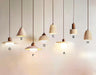 Sonoma Wood And Stone Minimalist Pendant Lights - DWHOME