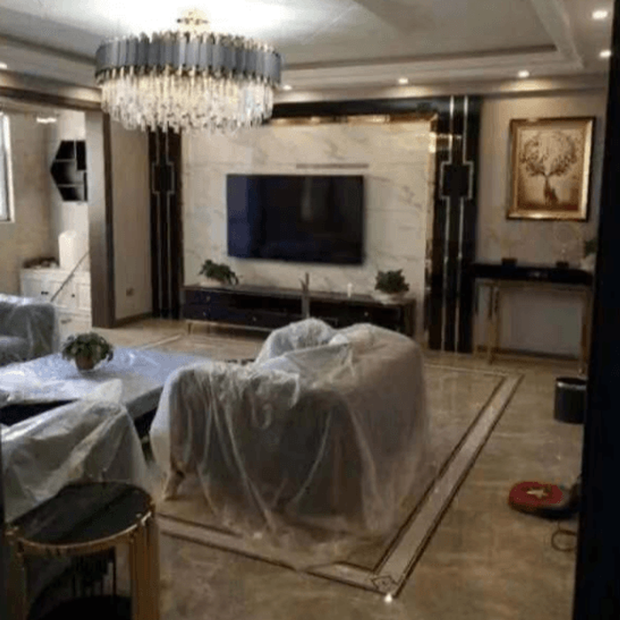 Stainless Steel LED Crystal Chandelier-DWHOME