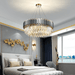 Stainless Steel LED Crystal Chandelier - DWHOME