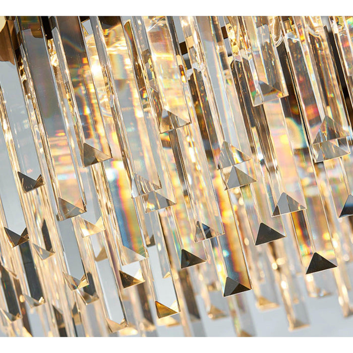 Stainless Steel LED Crystal Chandelier - DWHOME