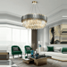 Stainless Steel LED Crystal Chandelier - DWHOME