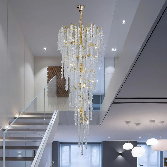 Albero Crystal Foyer Chandelier-DWHOME