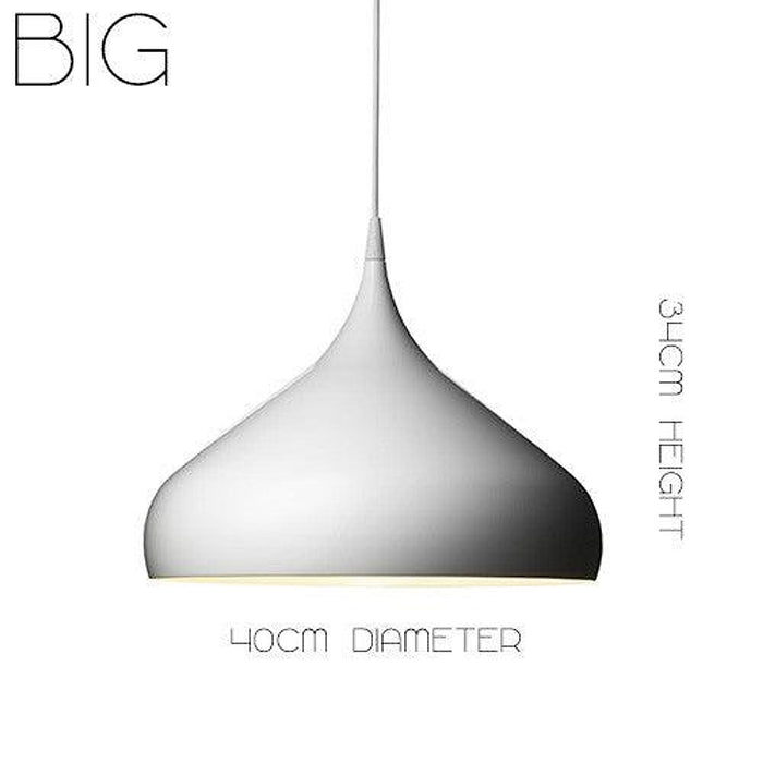 Spinning Teardrop Minimalist Line Pendant Light-DWHOME