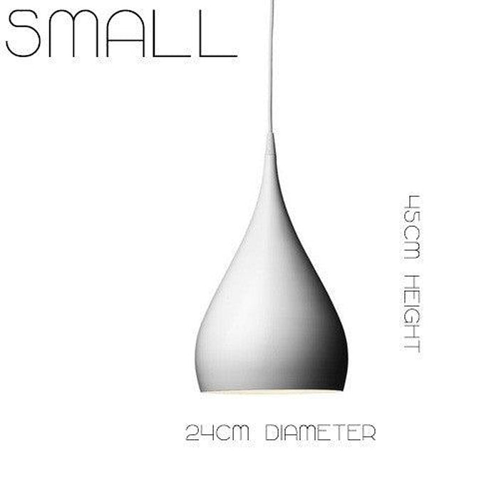 Spinning Teardrop Minimalist Line Pendant Light-DWHOME