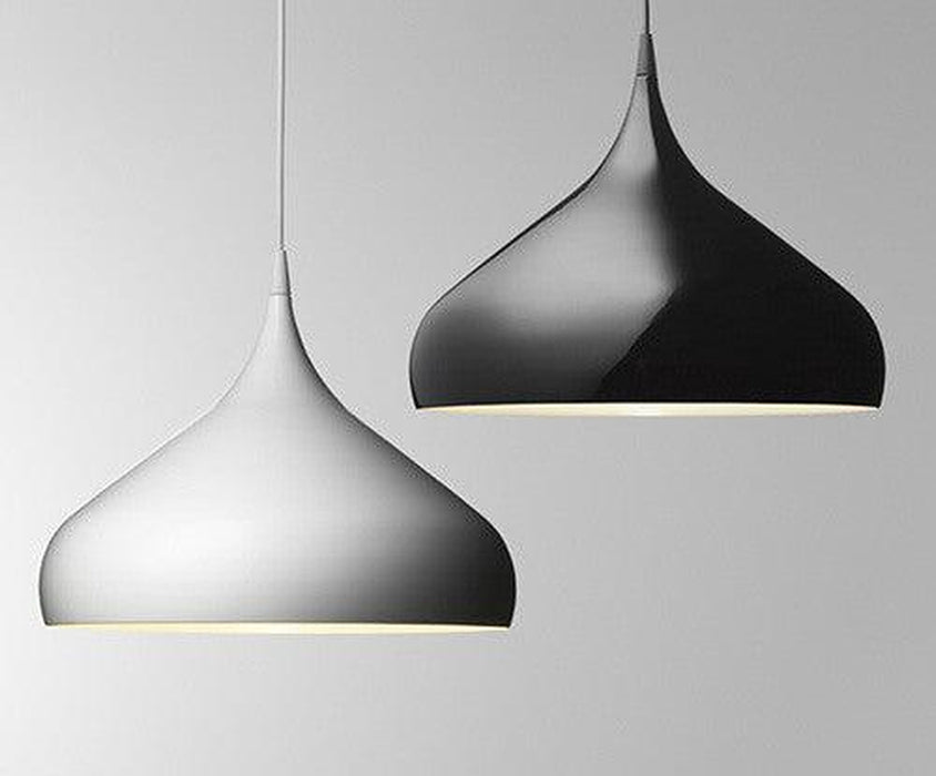 Spinning Teardrop Minimalist Line Pendant Light-DWHOME