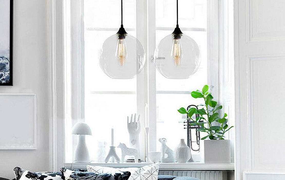 Tuscany Round Glass Pendant Light-DWHOME