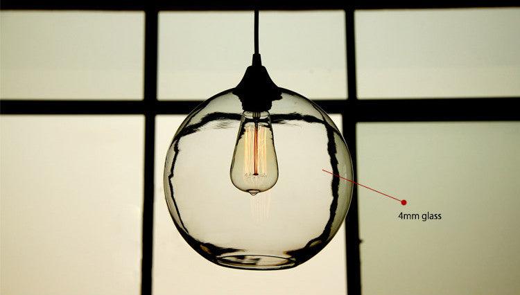 Tuscany Round Glass Pendant Light - DWHOME