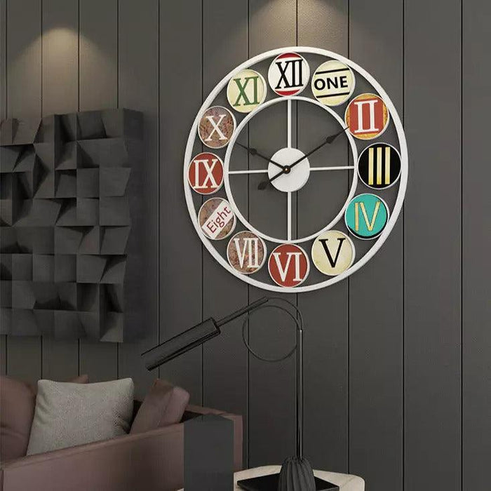 Vintage Circles Wall Clock - DWHOME