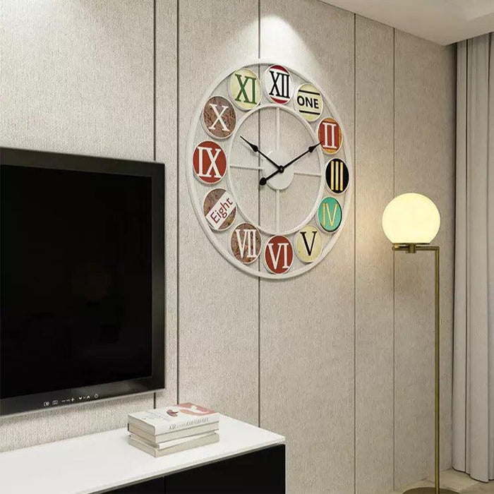 Vintage Circles Wall Clock - DWHOME