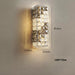 Bacci Smoke & Clear Crystal Wall Sconce - DWHOME
