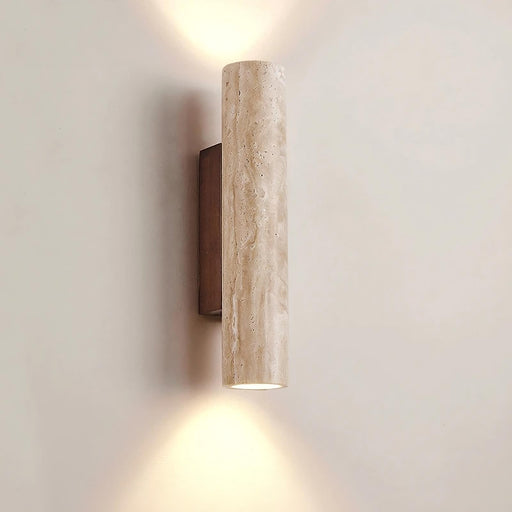 Natural Travertine Wall Lamp-DWHOME