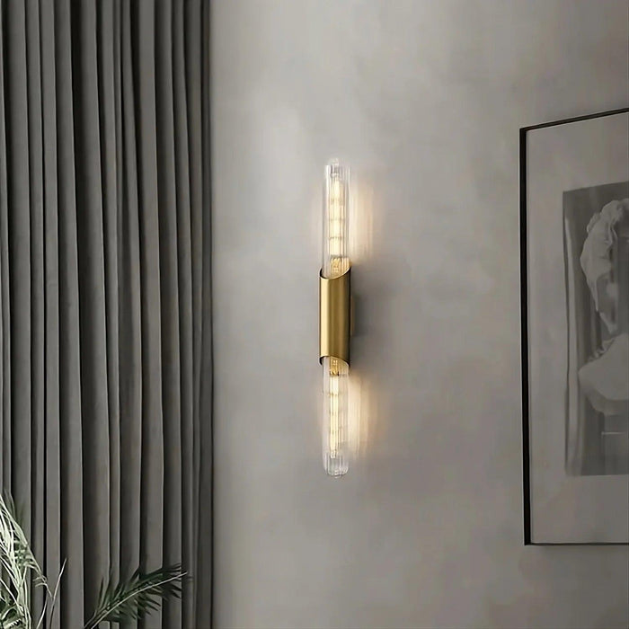 Palermo 23" Brass Wall Sconce Light - DWHOME