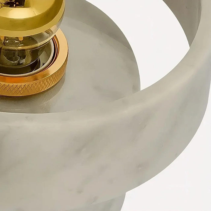 Moonshade Natural Marble Wall Light Fixture - DWHOME