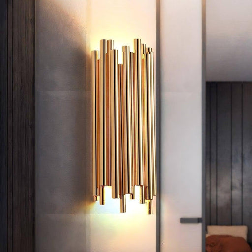 Vigo Stainless Steel Wall Sconce-DWHOME